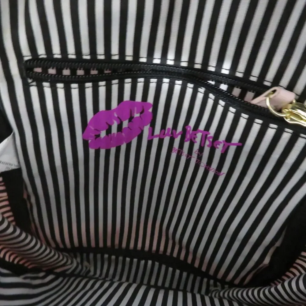 Betsey Johnson Pink Bunny Backpack